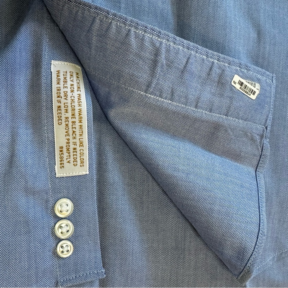 Men’s Nordstrom Dress Shirt Sz 16.5/35 - Picture 14 of 16